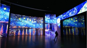 Посещение мультимедийной выставки