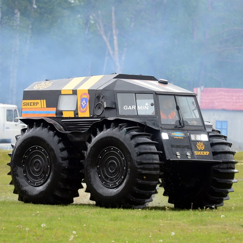Катание на вездеходе Sherp Катание на вездеходе Sherp