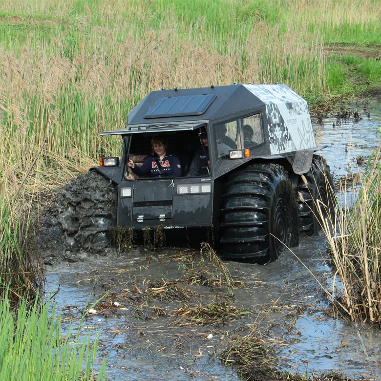 Мастер-класс управления вездеходом Sherp Мастер-класс управления вездеходом Sherp
