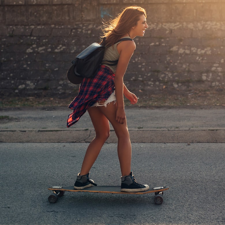 Мастер-класс езды на лонгборде