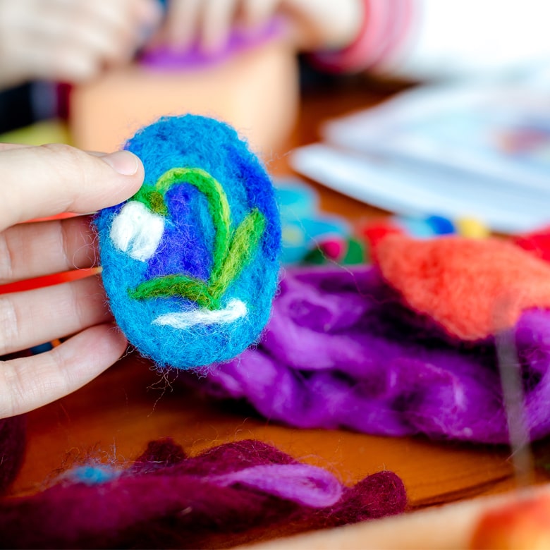 Мастер-класс валяния из шерсти Мастер-класс валяния из шерсти