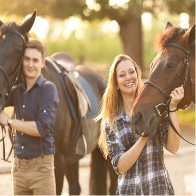 Прогулка на лошадях для двоих