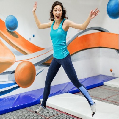 Прыжки на батуте