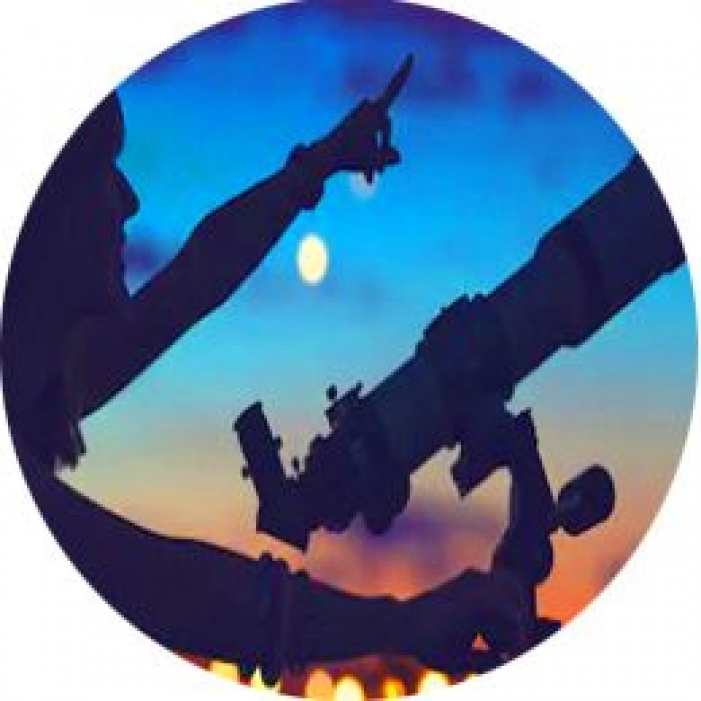 Звездное небо через телескоп