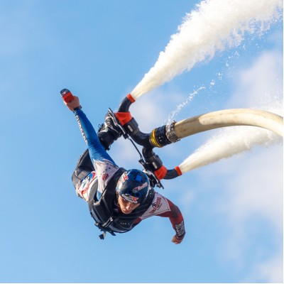 Полет на флайборде