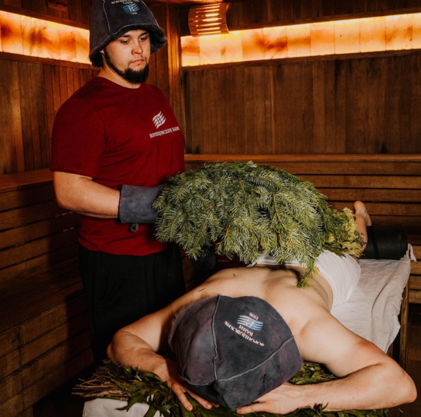 Баня на дровах