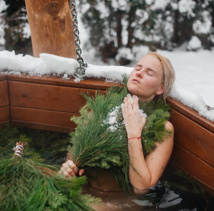 Купание в чане