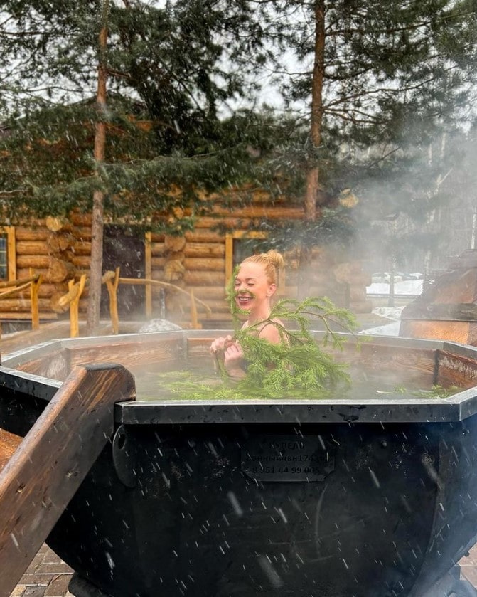 Купание в чане