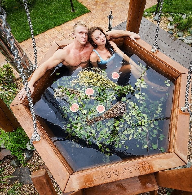 Купание в чане