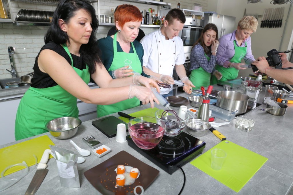 Кулинарная мастерская - молекулярная кухня