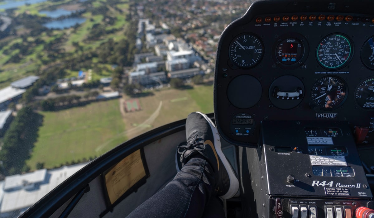 Аэроклуб  - Robinson R44