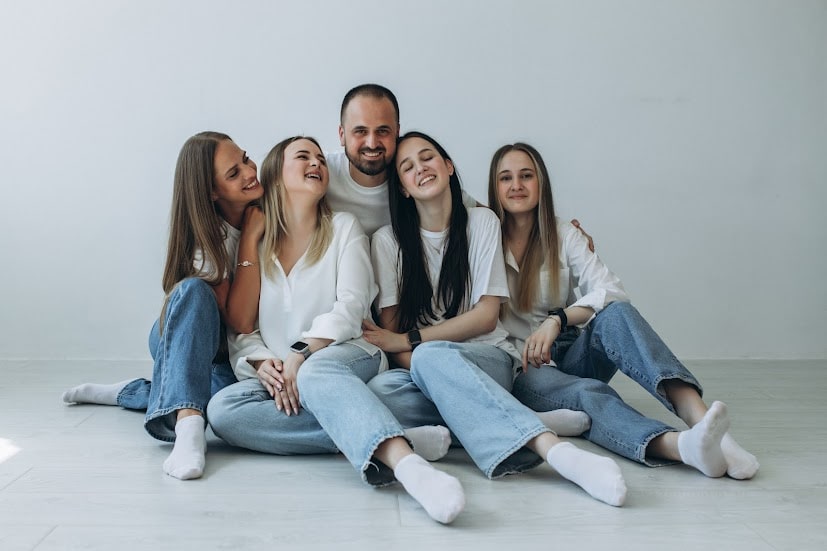 Сімейна фотосесія - фотостудія Pudra