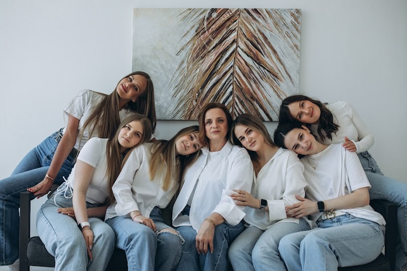 Сімейна фотосесія - фотостудія Pudra