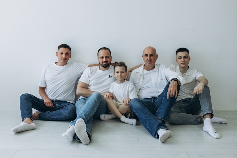 Сімейна фотосесія - фотостудія Pudra