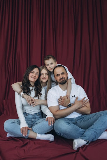 Сімейна фотосесія - фотостудія Pudra